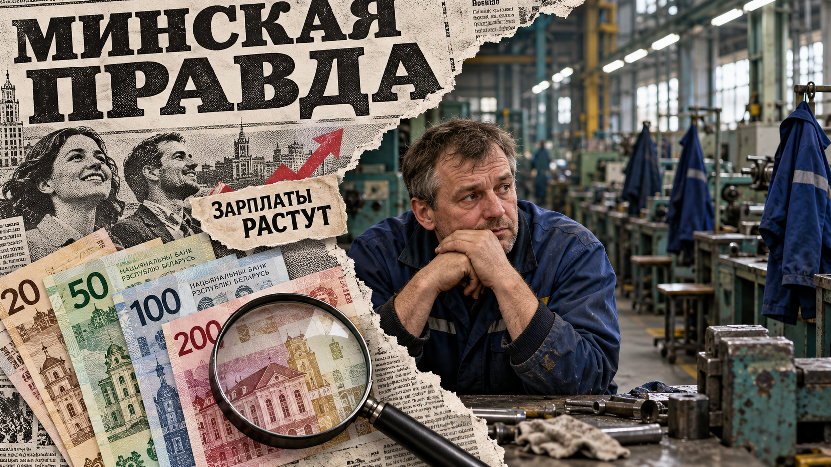 Зарплаты растут, людей не хватает: о чём умалчивает «Минская правда»
